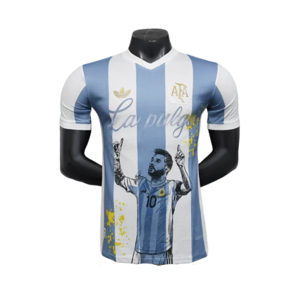 Camisa Argentina Edição Especial 25/26 Jogador Masculina - Azul+branco - comprar online
