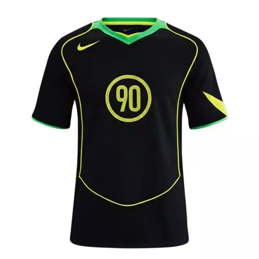 Camisa Brasil Total 90 26/27 Torcedor Masculina - Preto