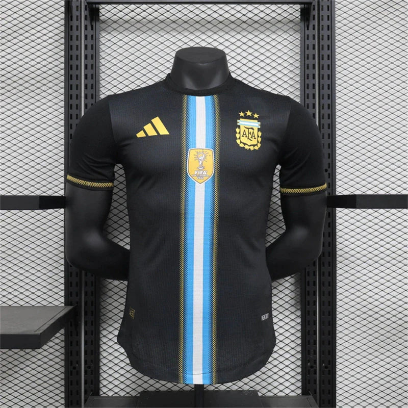 Camisa Argentina Edição Especial 25/26 Jogador Masculina - Preto na internet