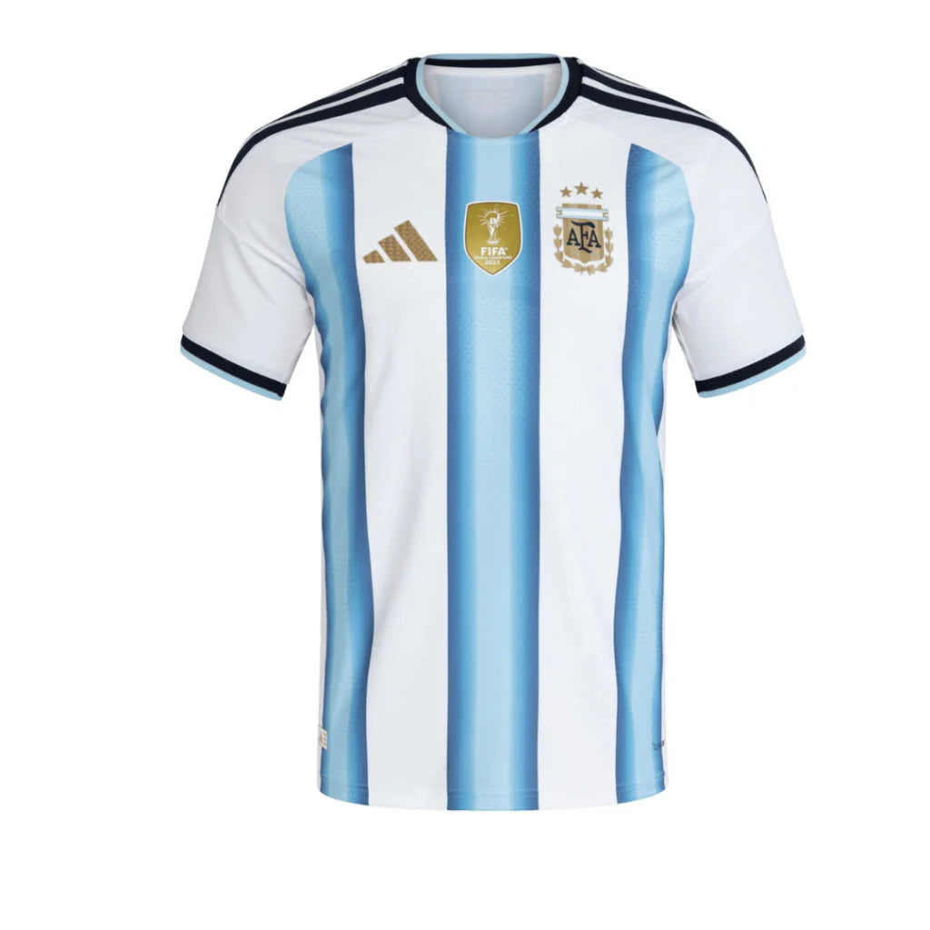 Camisa Argentina Home 25/26 Patch Torcedor Masculina - Azul+Branco - comprar online
